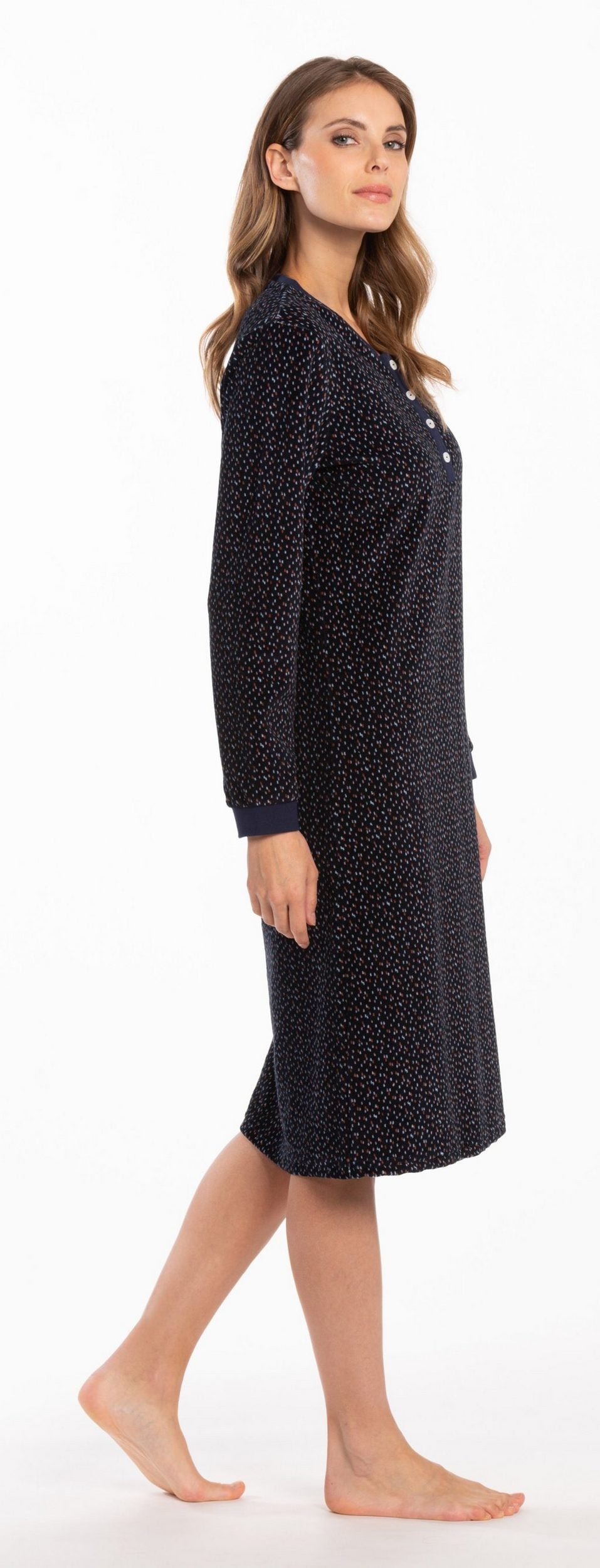 Chemise de nuit Eskimo en velours