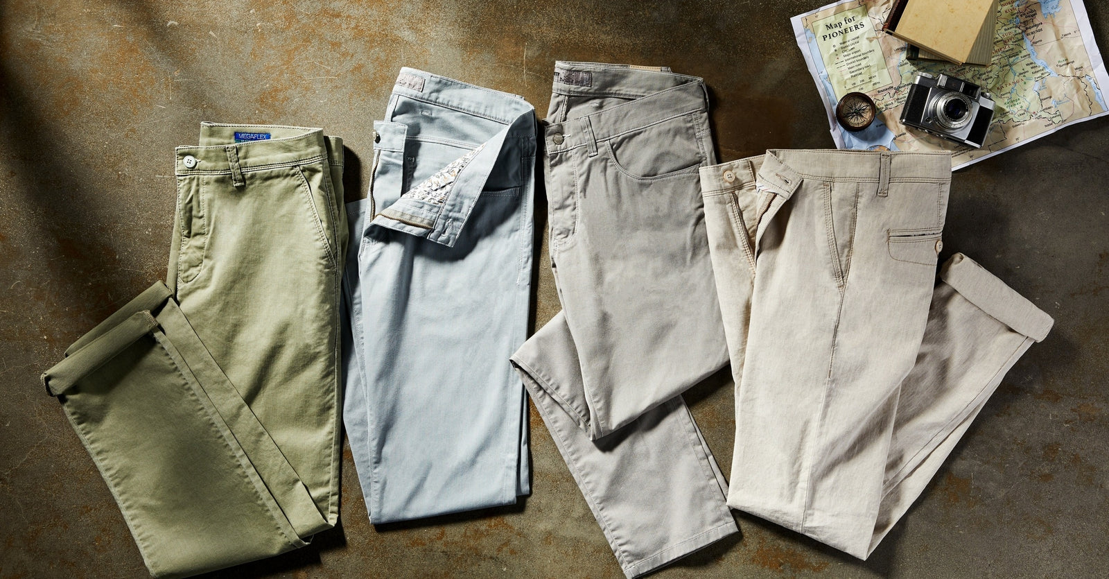 pantalons hommes pioneer grandes tailles