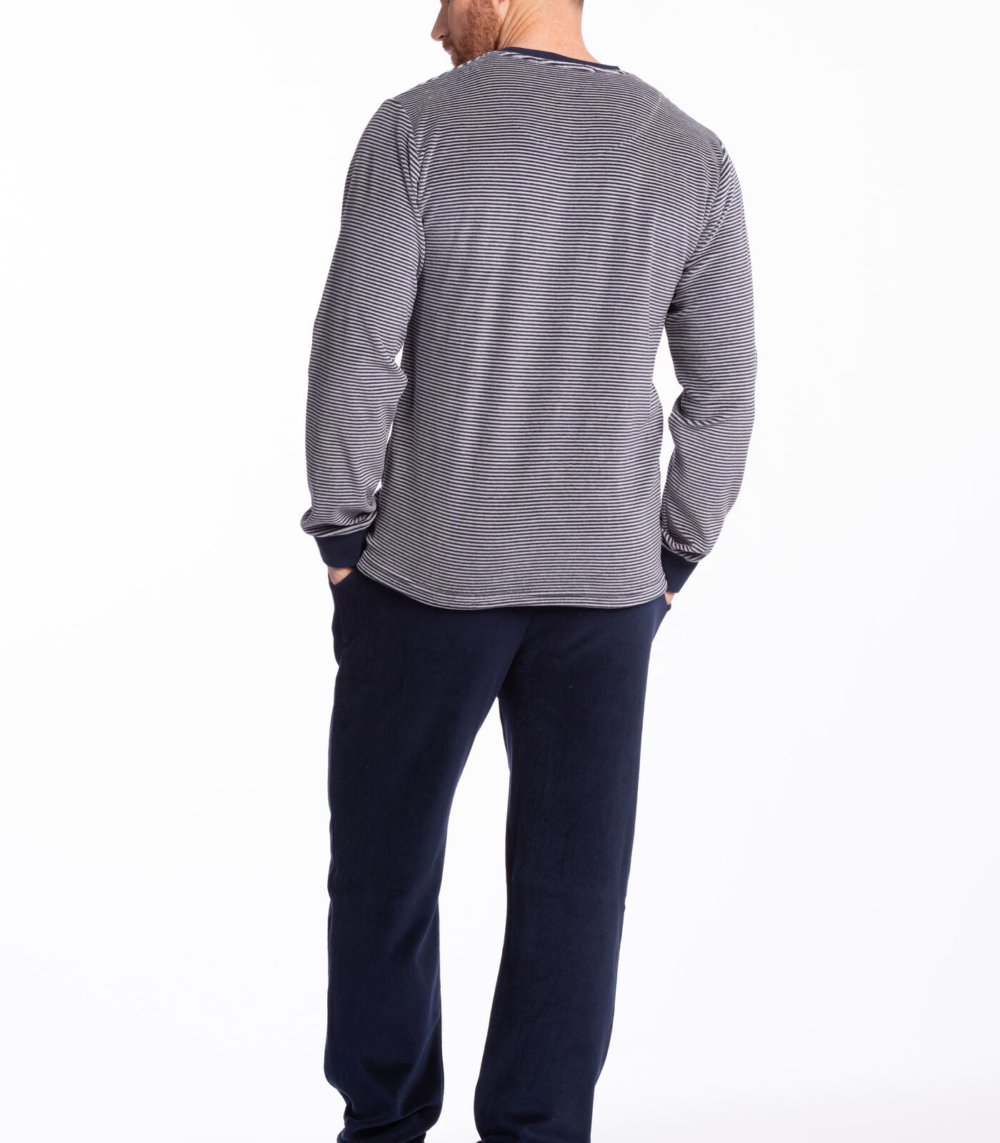 Pyjama long Eskimo en velours