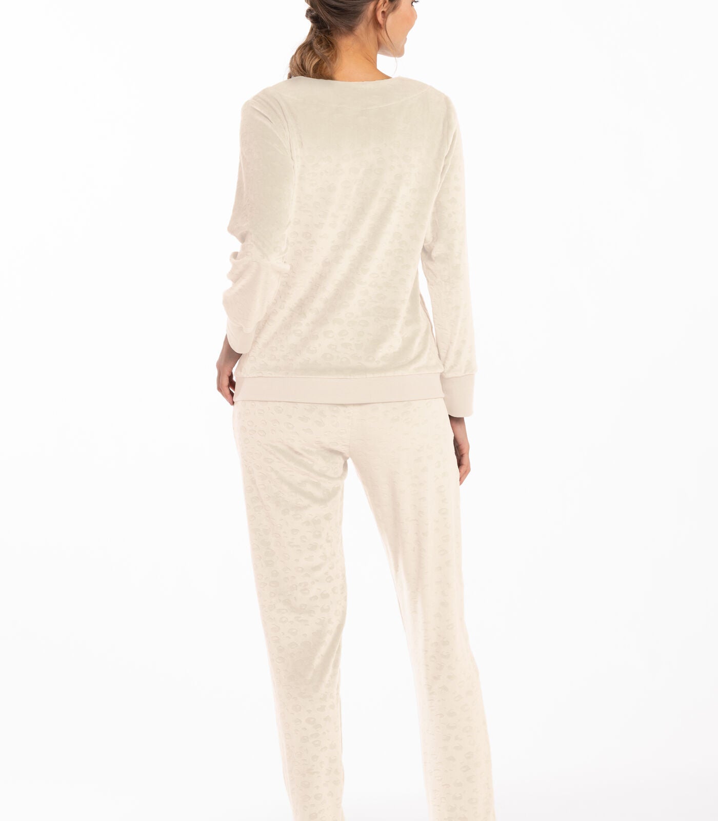 Pyjama long Eskimo en velours