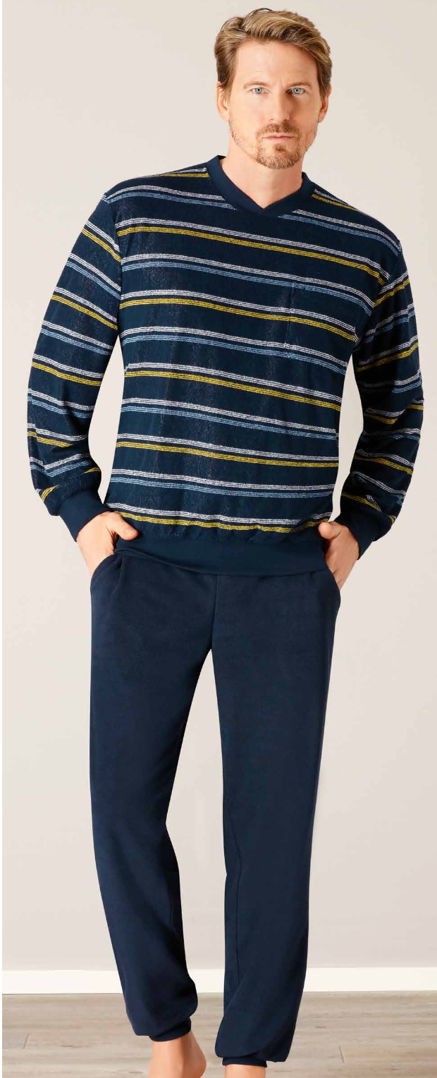 Pyjama long en éponge Hajo