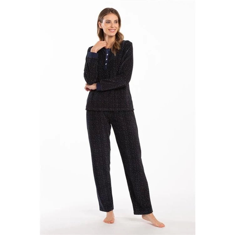 Pyjama long Eskimo en velours