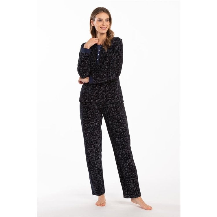 Pyjama long Eskimo en velours