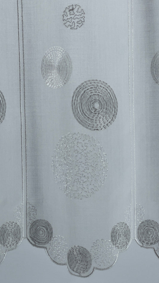 Rideau brise-vue en étamine