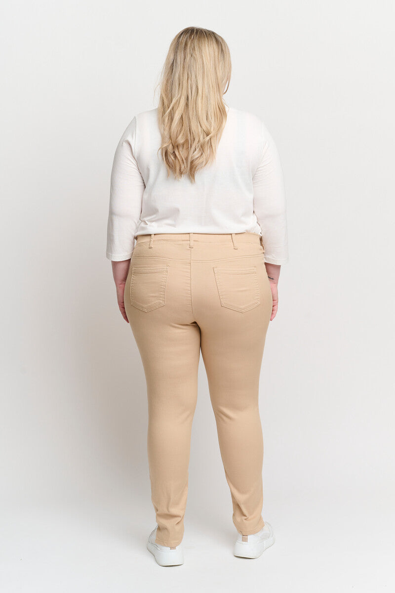 Jean coloré dames grandes tailles