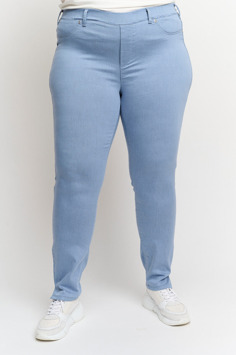 Jean coloré dames grandes tailles