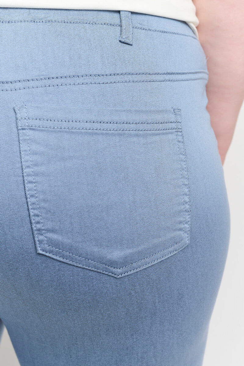 Jean coloré dames grandes tailles