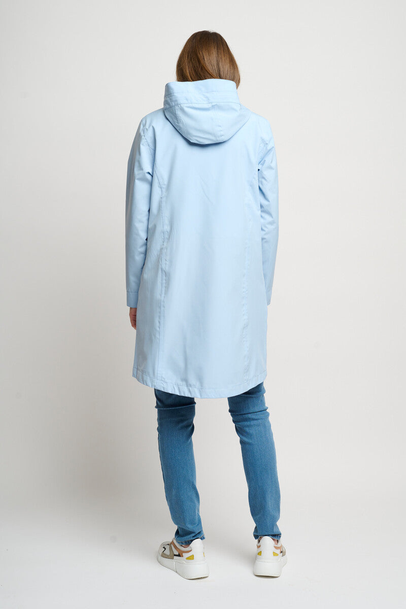 Veste de pluie Coastline dames bleu clair