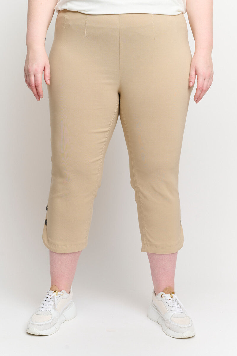 Pantacourt 3/4 bengaline Ciso dames grandes tailles