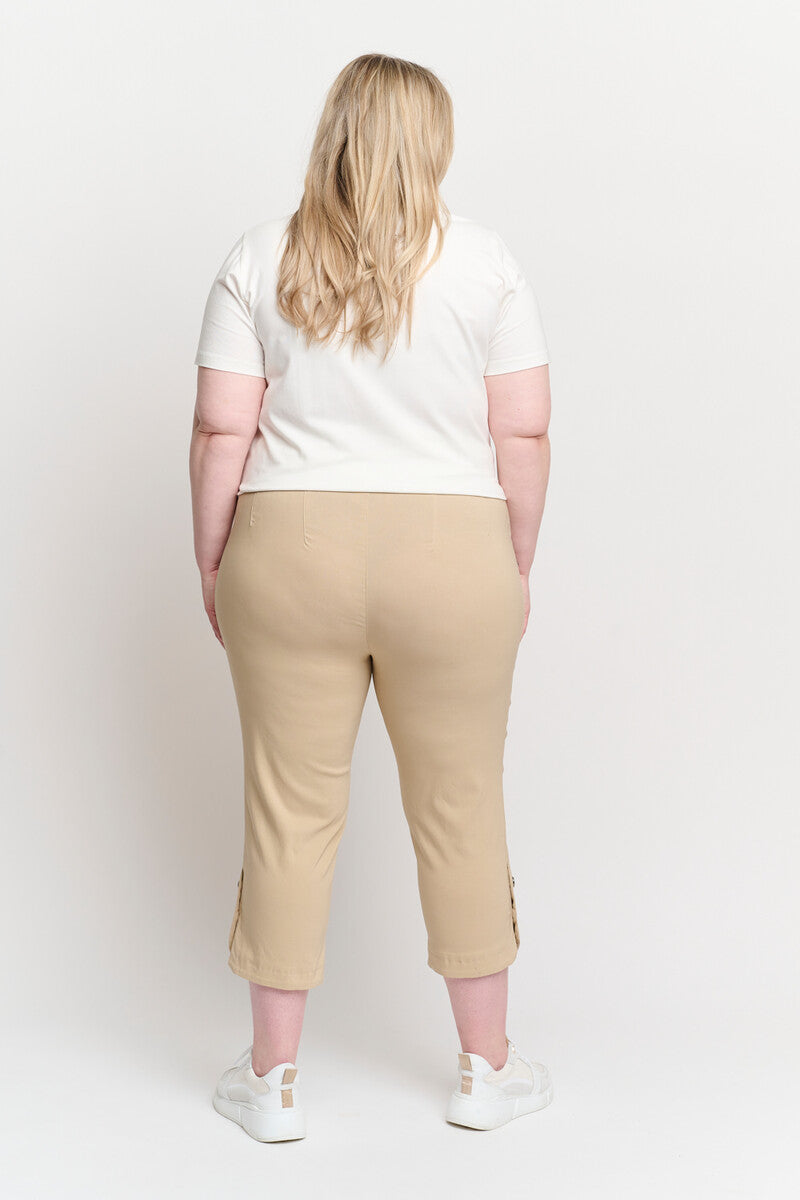 Pantacourt 3/4 bengaline Ciso dames grandes tailles