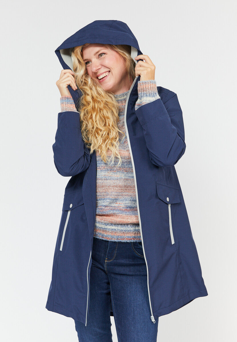Veste de pluie Coastline dames bleu