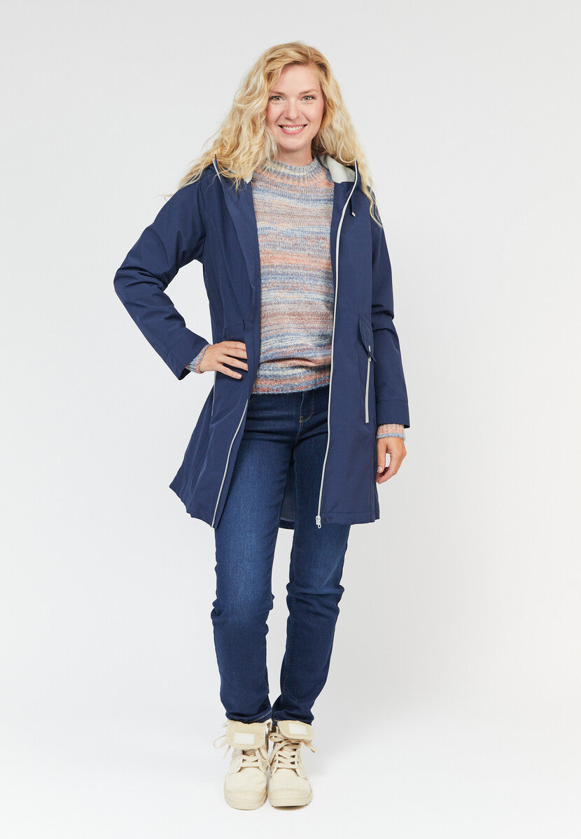 Veste de pluie Coastline dames bleu