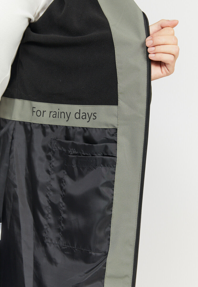 Veste de pluie Coastline dames kaki