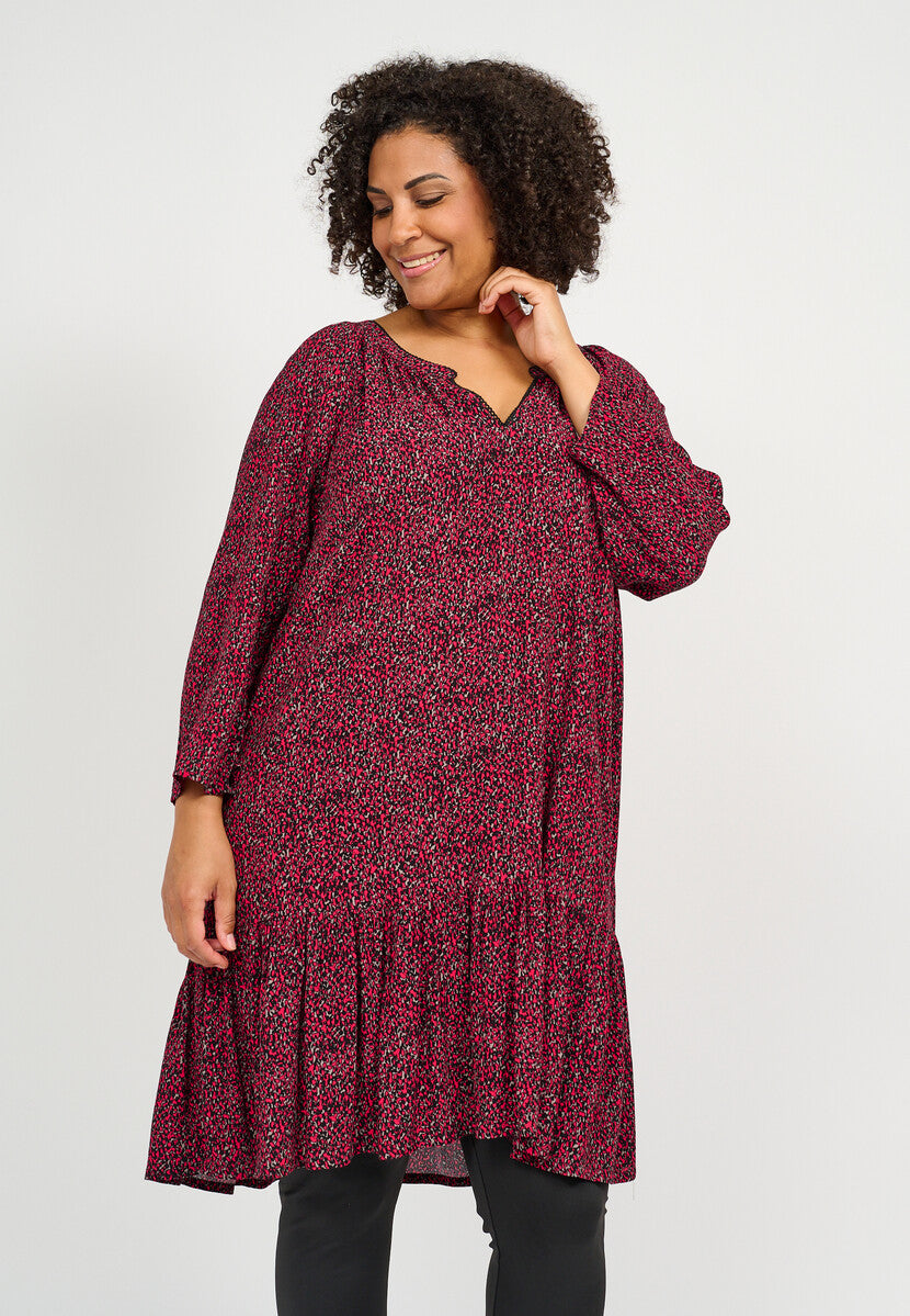 Robe à manches longues Ciso dames grandes tailles