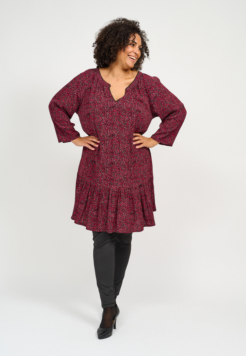 Robe à manches longues Ciso dames grandes tailles