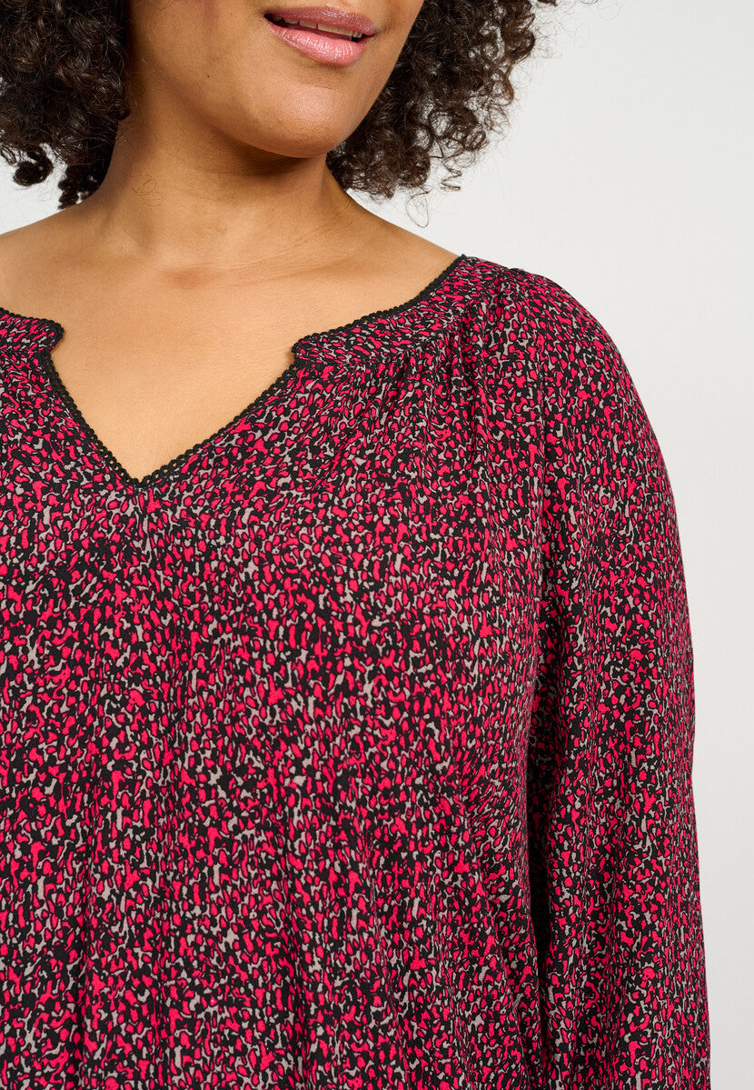 Robe à manches longues Ciso dames grandes tailles