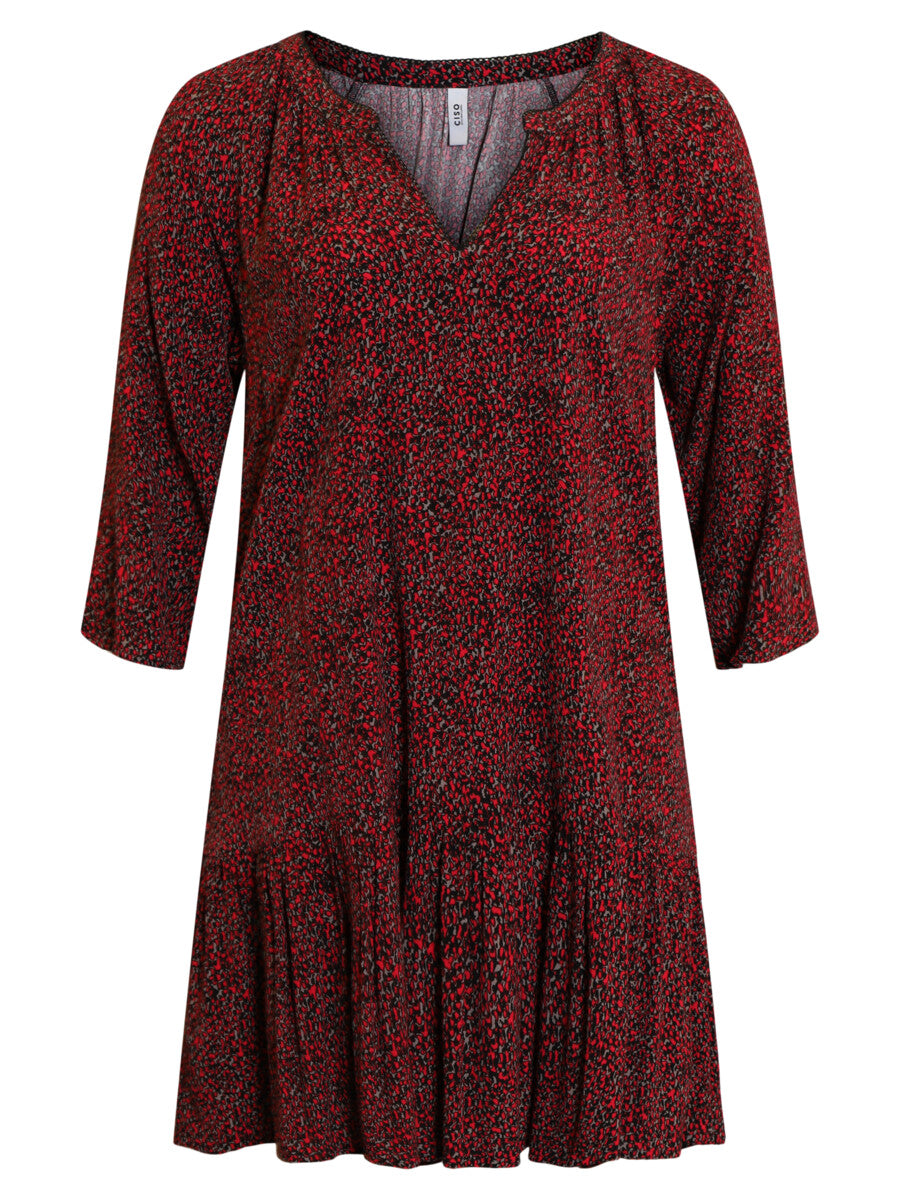 Robe à manches longues Ciso dames grandes tailles