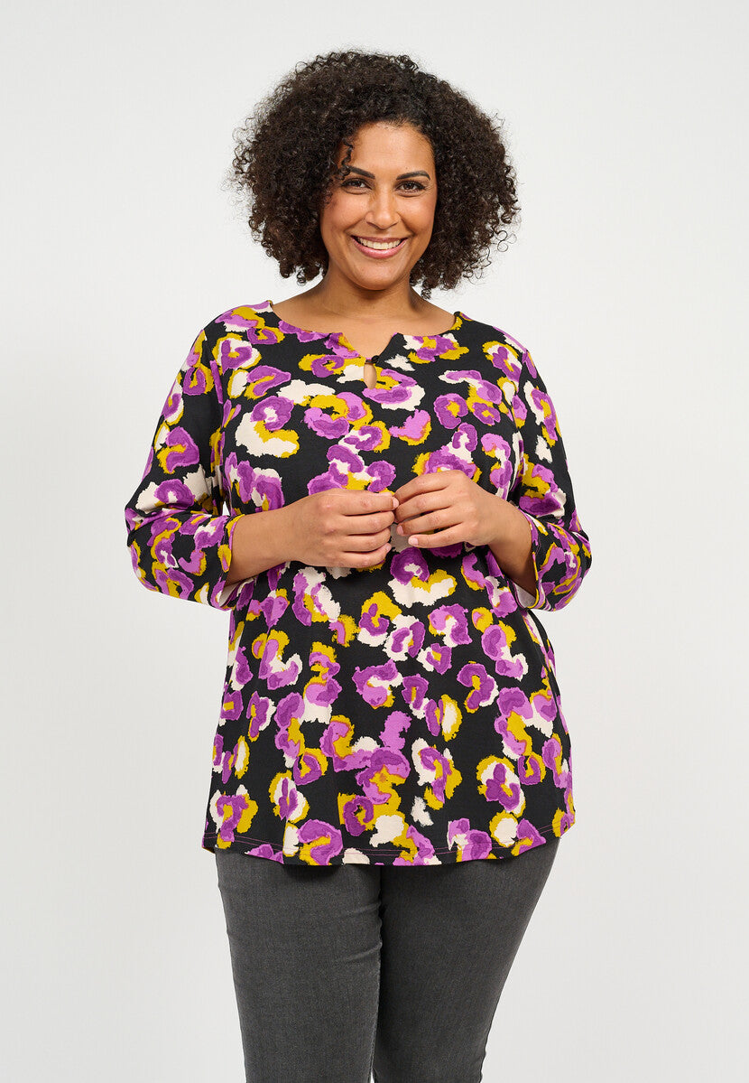 Blouse à manches 3/4 Ciso dames grandes tailles