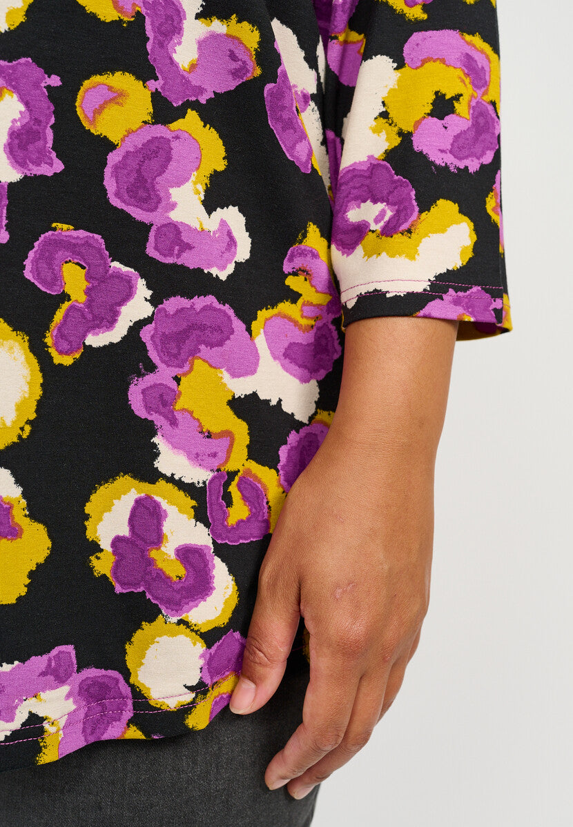 Blouse à manches 3/4 Ciso dames grandes tailles