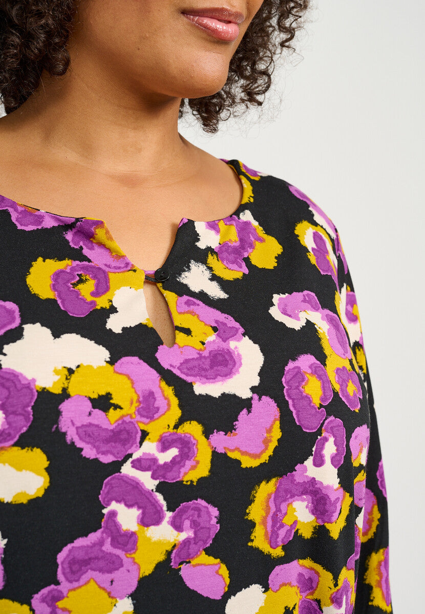 Blouse à manches 3/4 Ciso dames grandes tailles