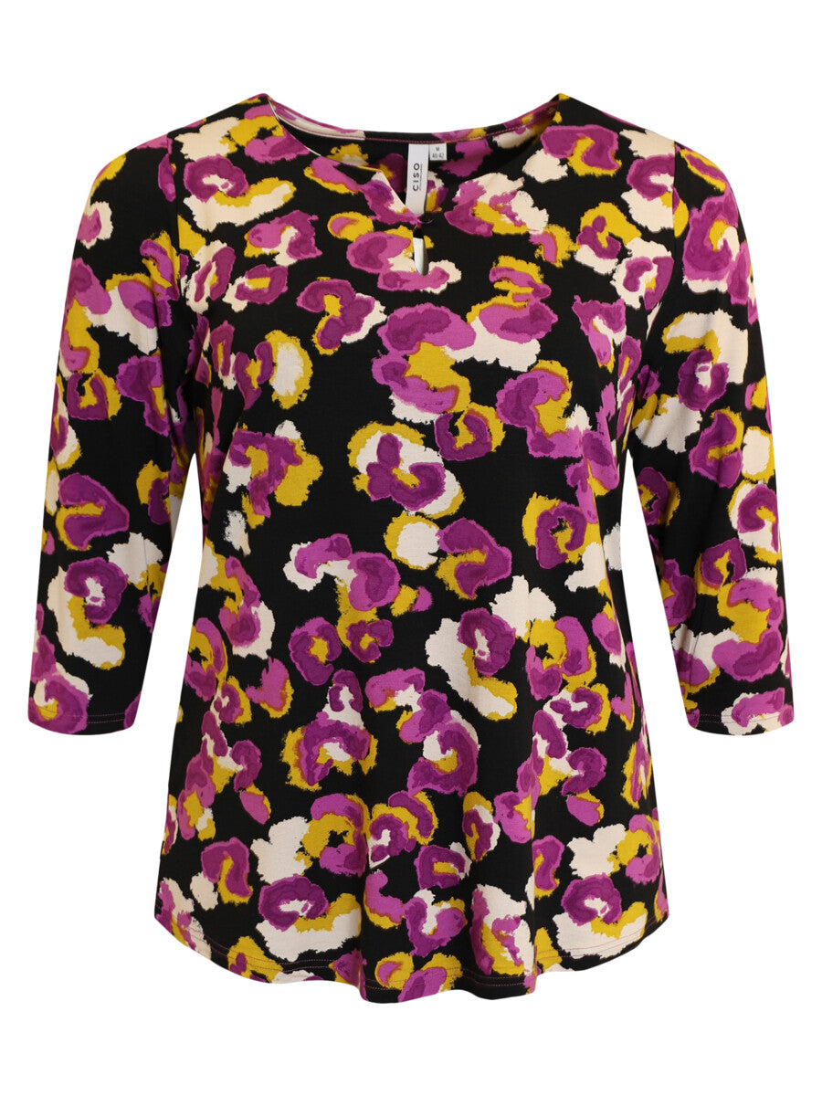 Blouse à manches 3/4 Ciso dames grandes tailles