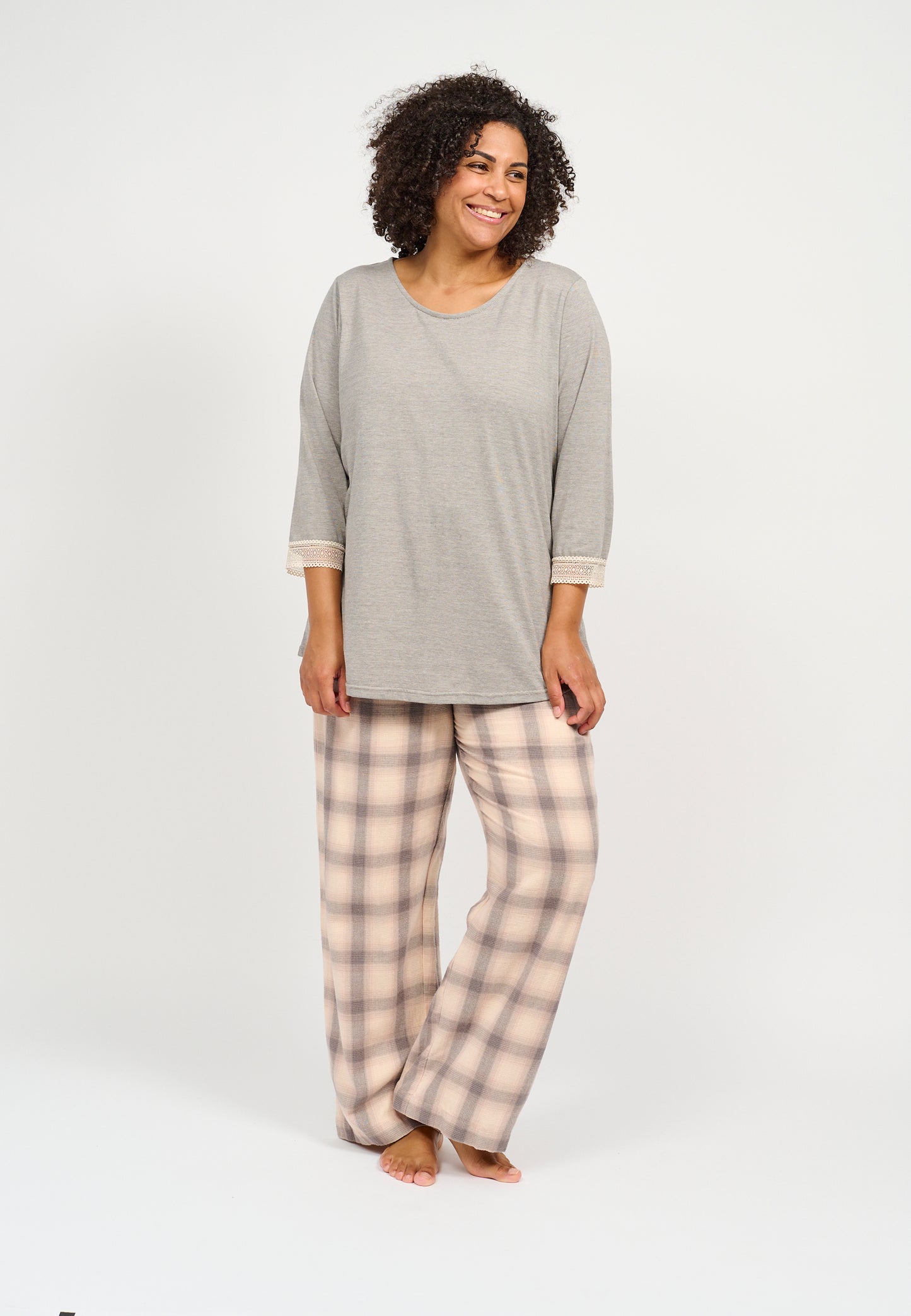 Pantalon de pyjama Ciso dames grandes tailles