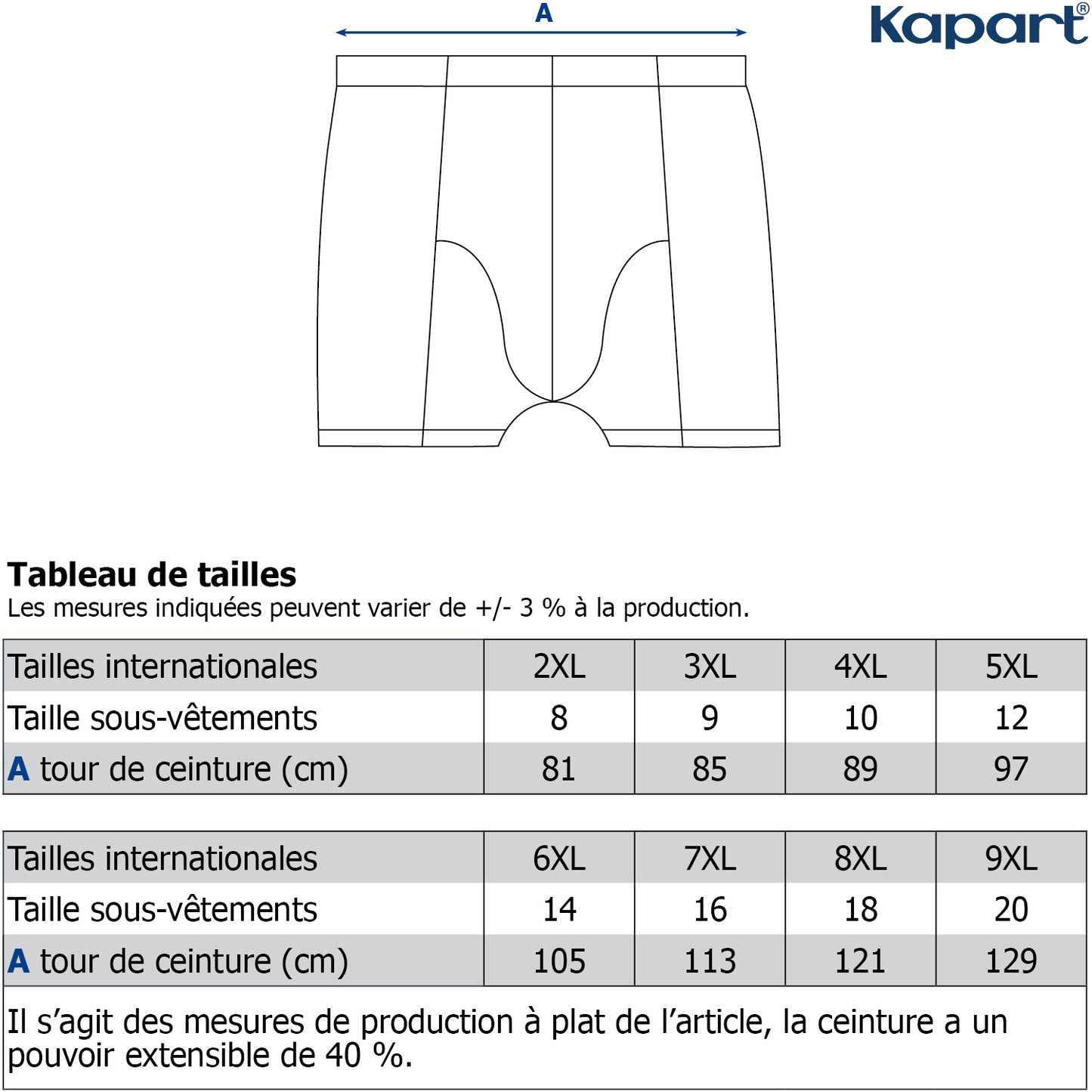 Boxer long Kapart