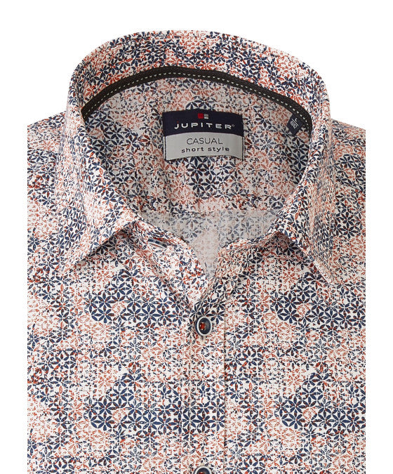 Chemise courtes manches grandes tailles