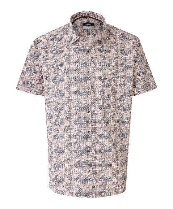 Chemise courtes manches grandes tailles