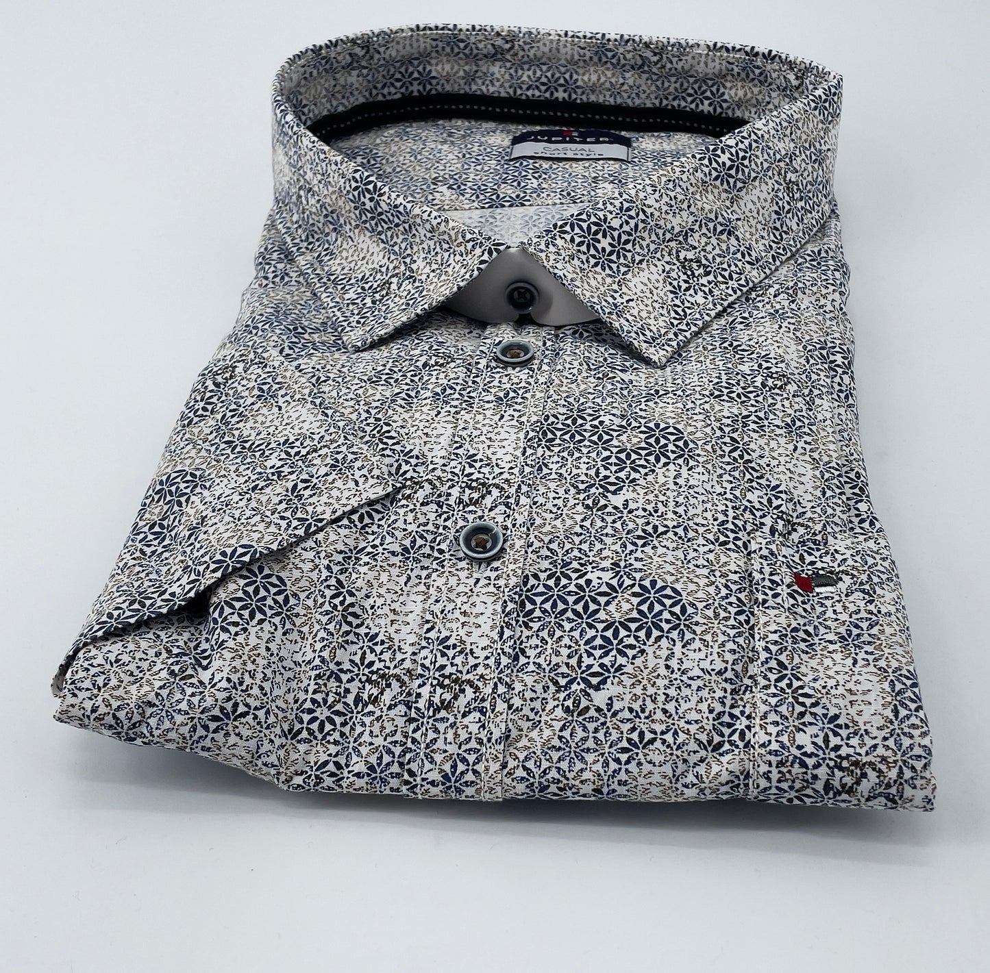 Chemise courtes manches grandes tailles
