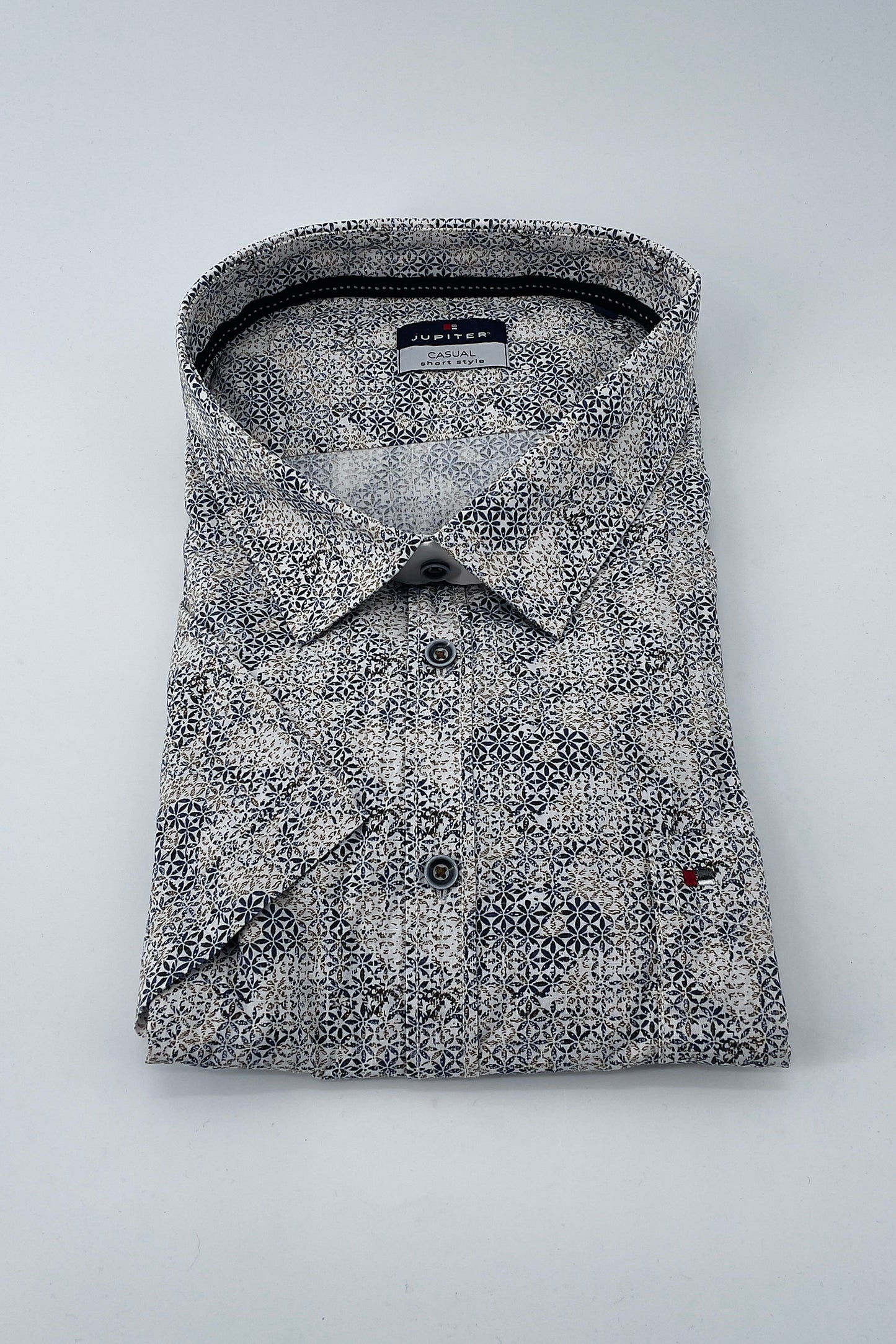 Chemise courtes manches grandes tailles