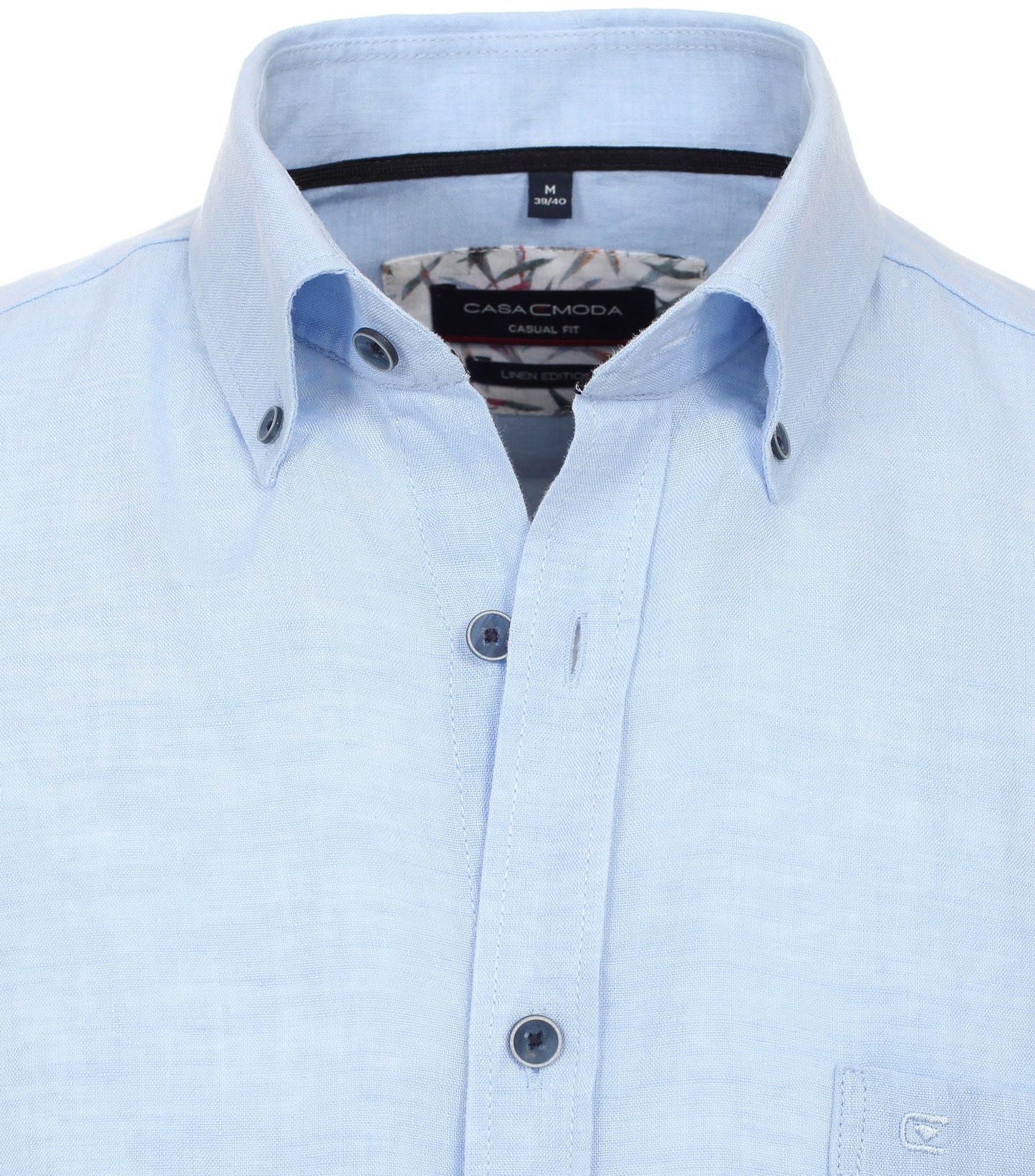Chemise en lin homme grande taille