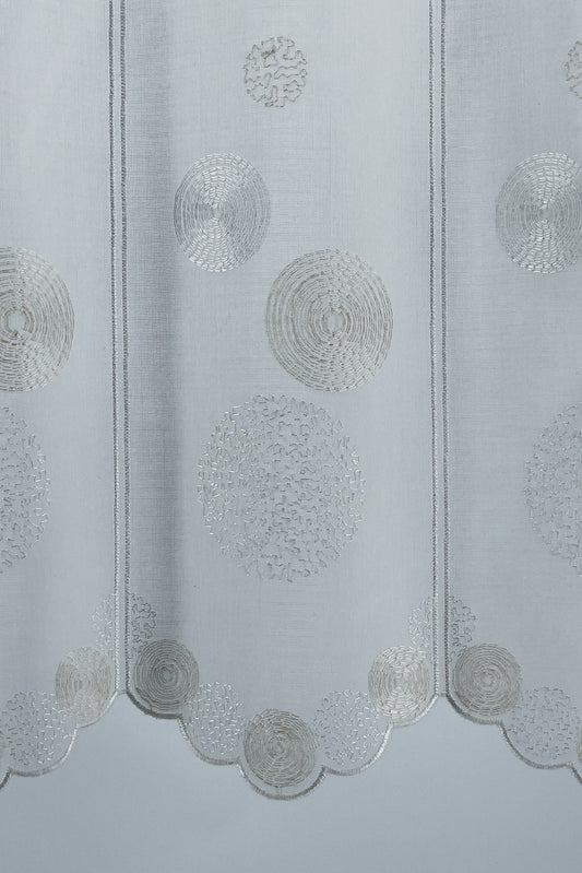 Rideau brise-vue en étamine