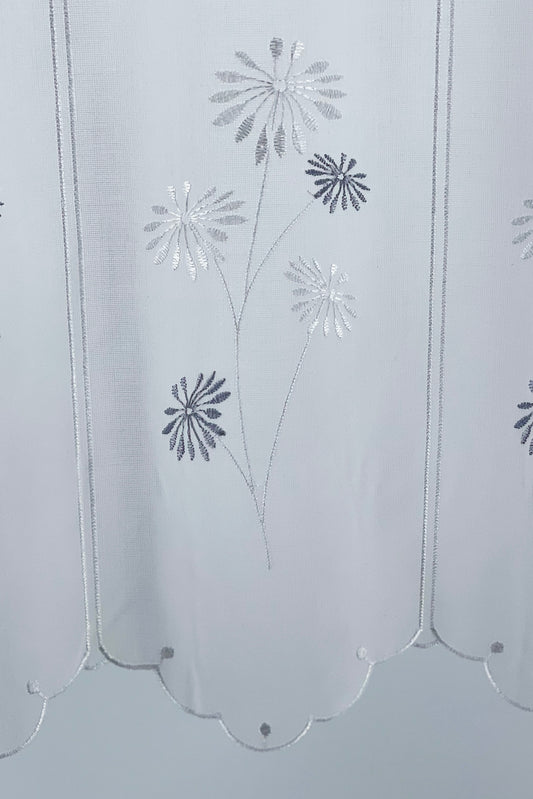 Rideau brise-vue en étamine