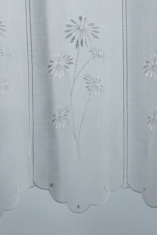 Rideau brise-vue en étamine