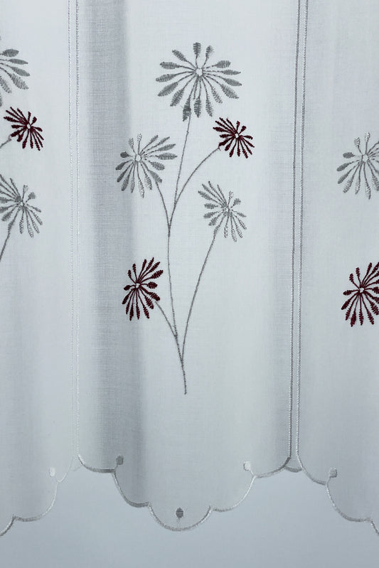 Rideau brise-vue en étamine