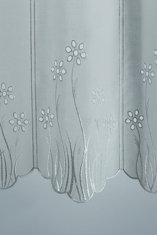 Rideau brise-vue en étamine