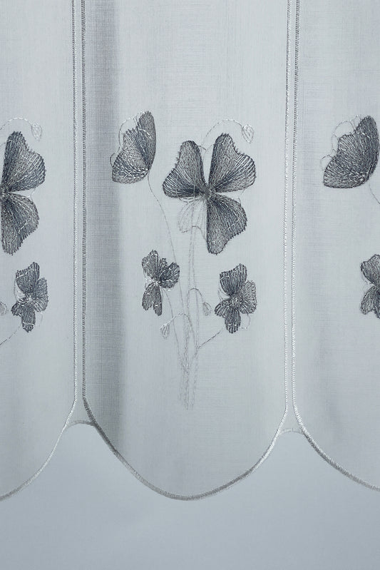 Rideau brise-vue en étamine