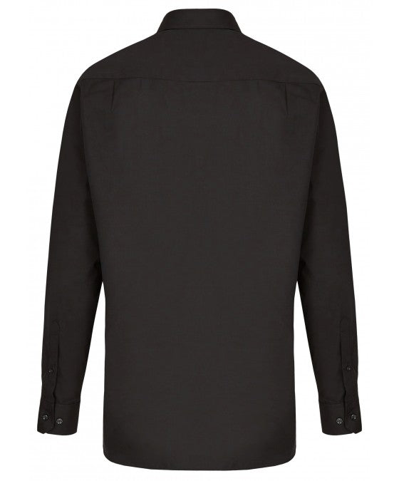 chemise longues manches grandes tailles noir