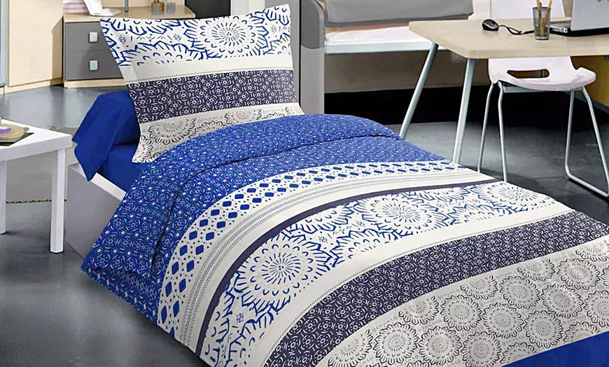 Ensemble de Parure de draps 5 Pieces Unie en pour Un lit 2 Personnes 160 x Ensemble de Parure de draps 5 Pieces Unie en pour Un lit 2 Personnes 160 x