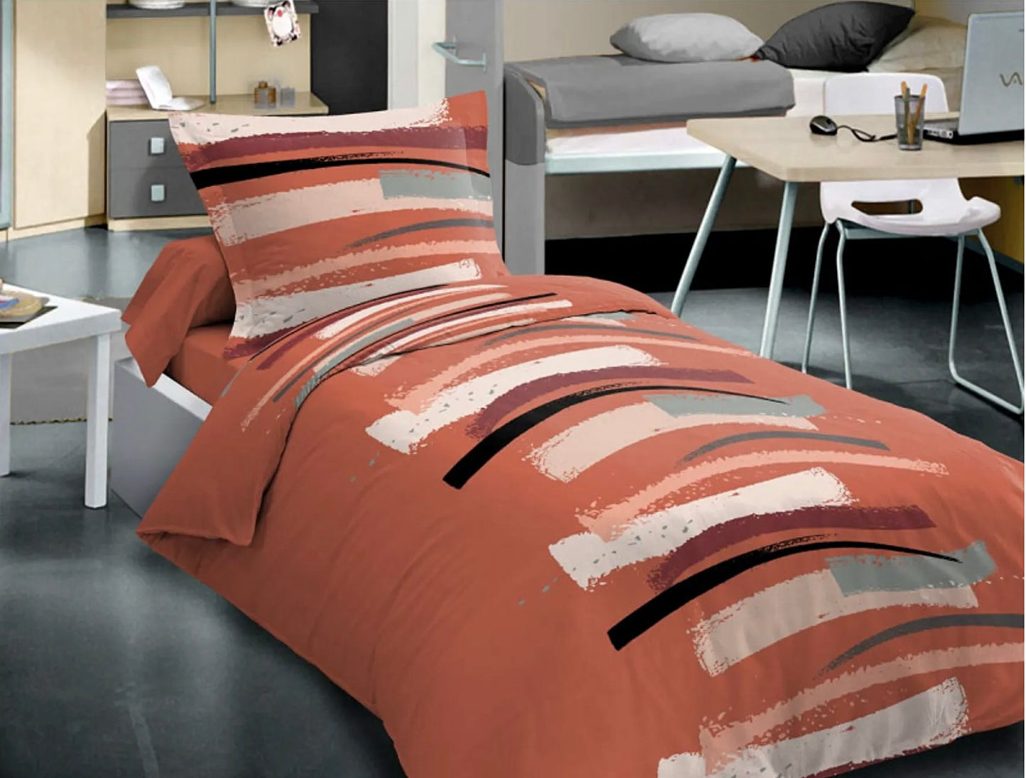 Parure de draps de lit d'une personne