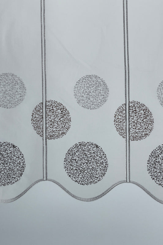 Rideau brise-vue en organza