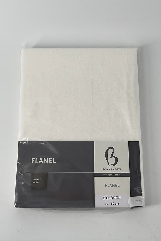 Taies d'oreiller en Flanelle (2 pièces)