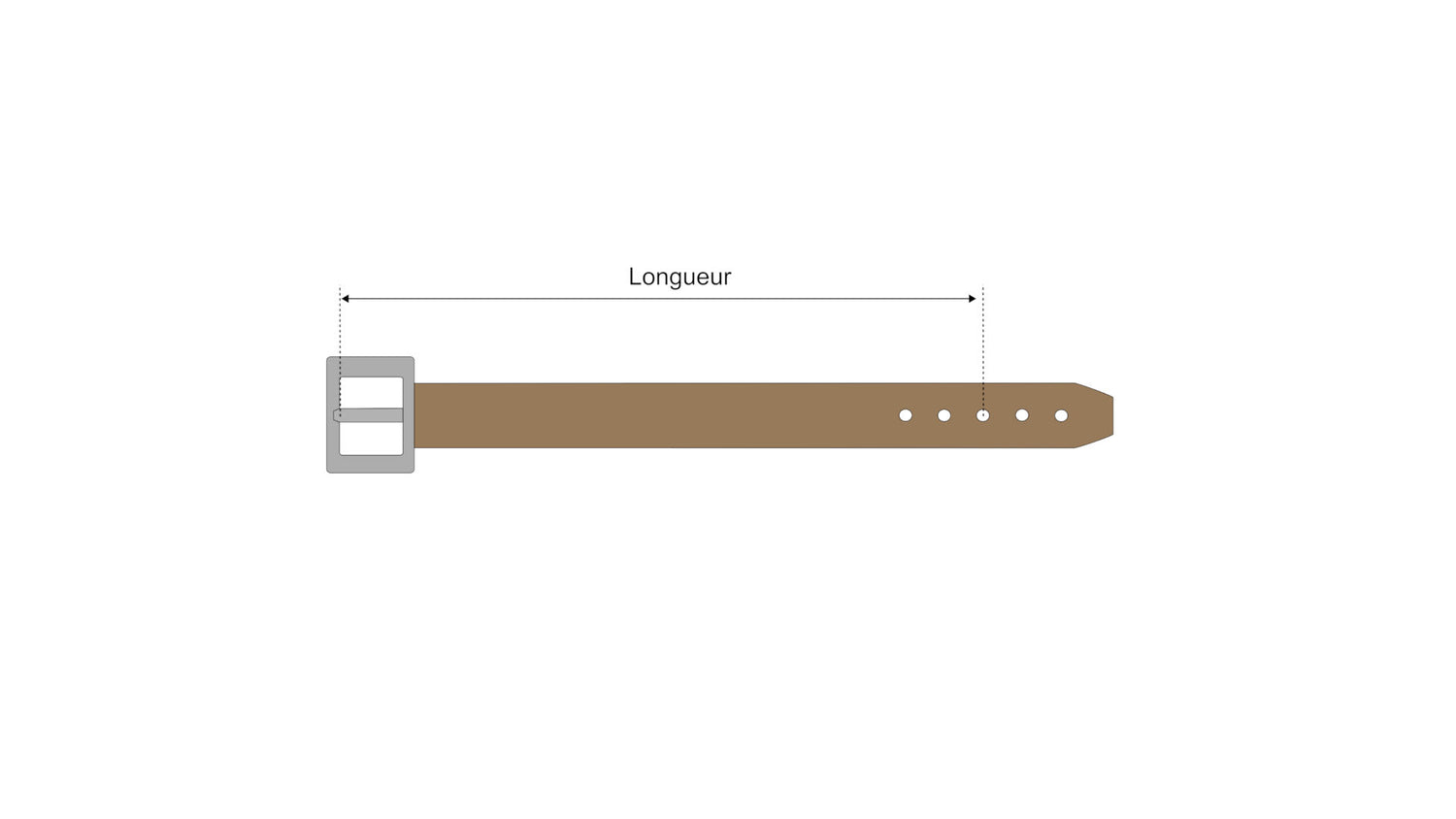 guide taille ceinture cuir grandes tailles