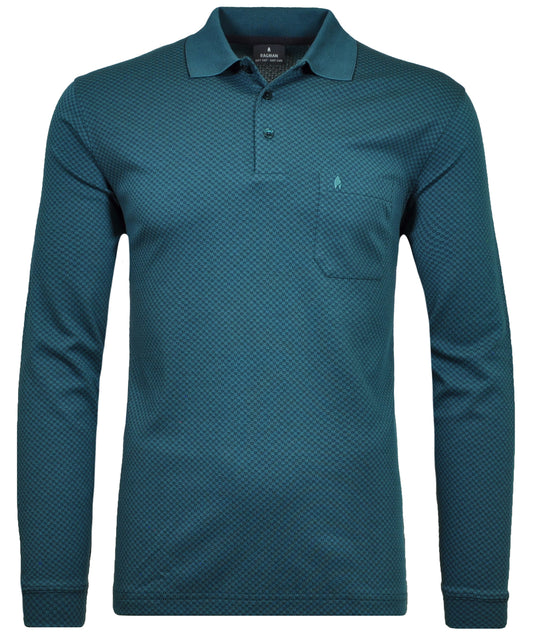 Polo longues manches ragman hommes grandes tailles